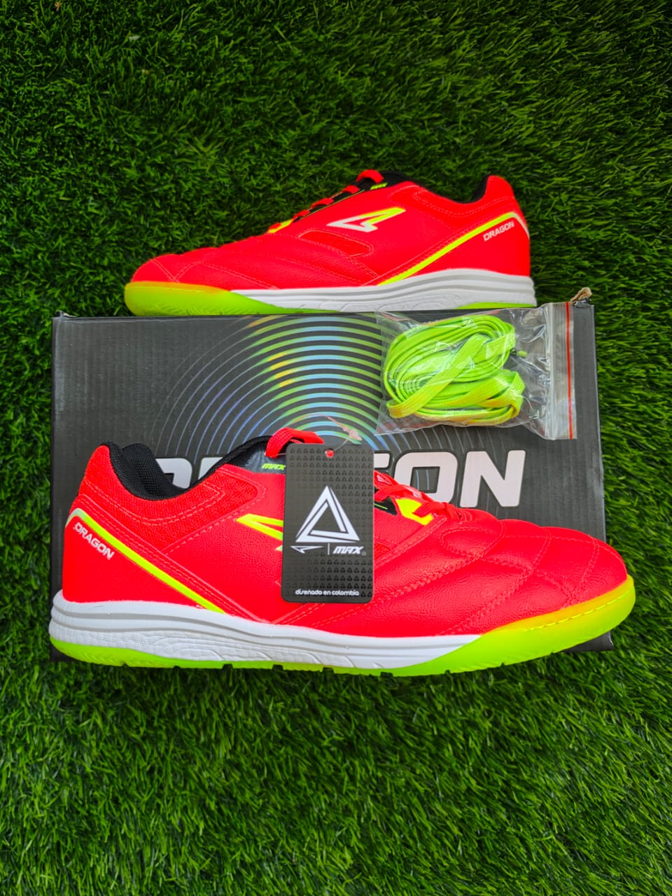 MAX Dragon (Rojo Neón/Amarillo)