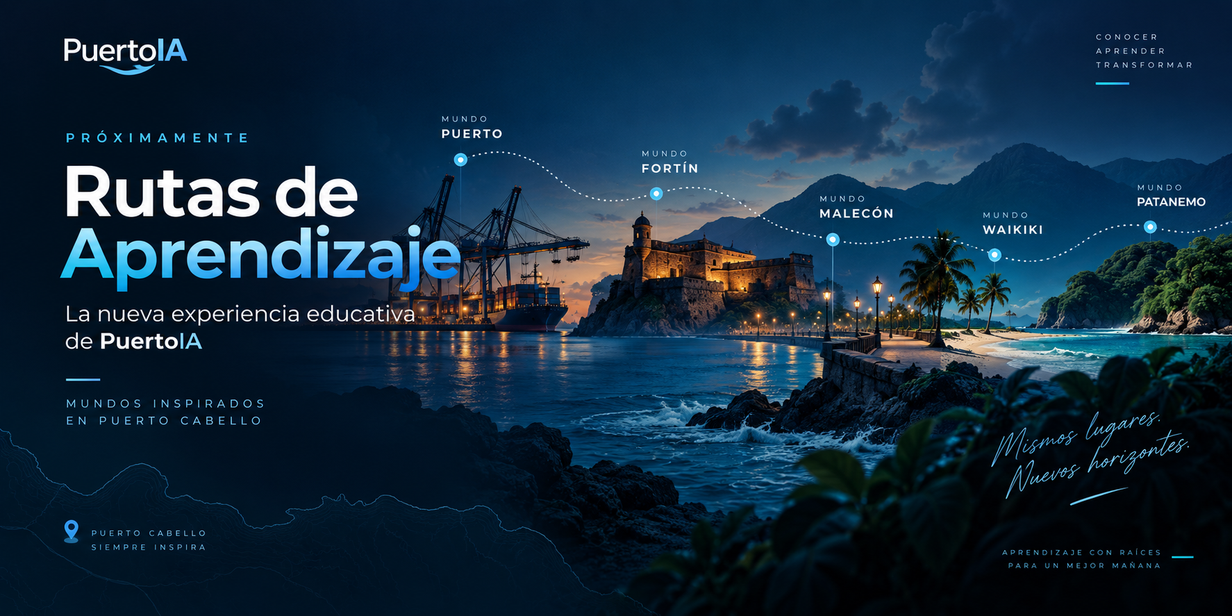 PuertoIA prepara nuevas rutas de aprendizaje para transformar la educación en Puerto Cabello