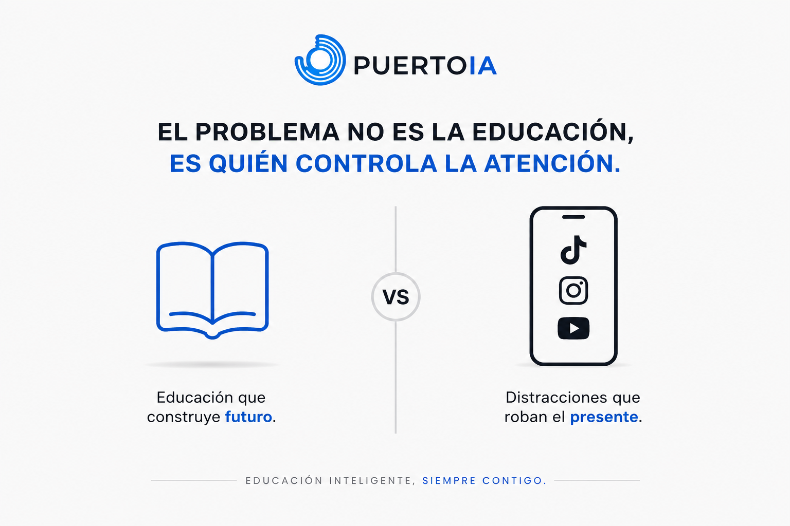 PuertoIA tras 2 años: el verdadero problema no es la educación, es la adicción digital