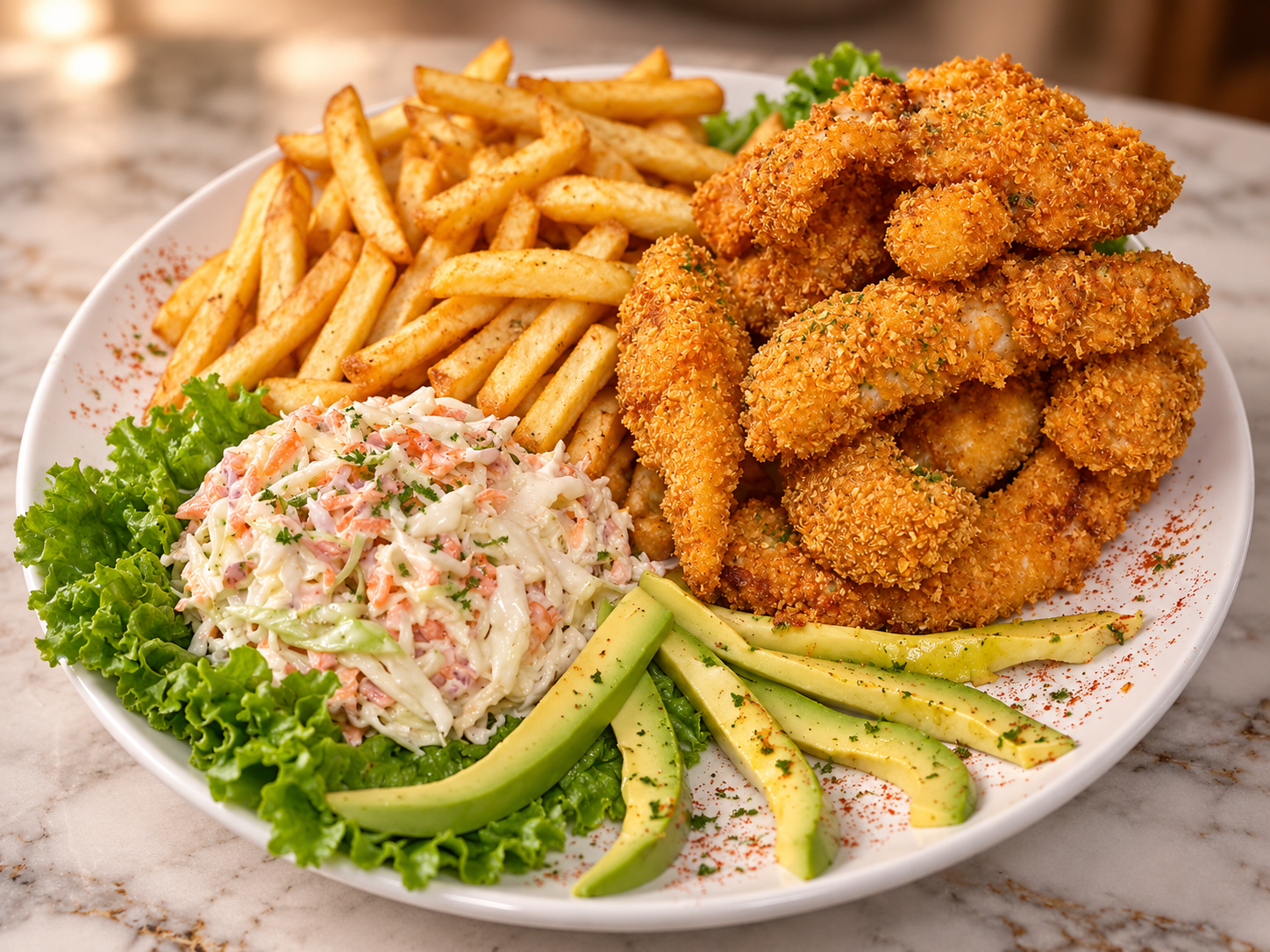 Tenders de Pescado Crujiente