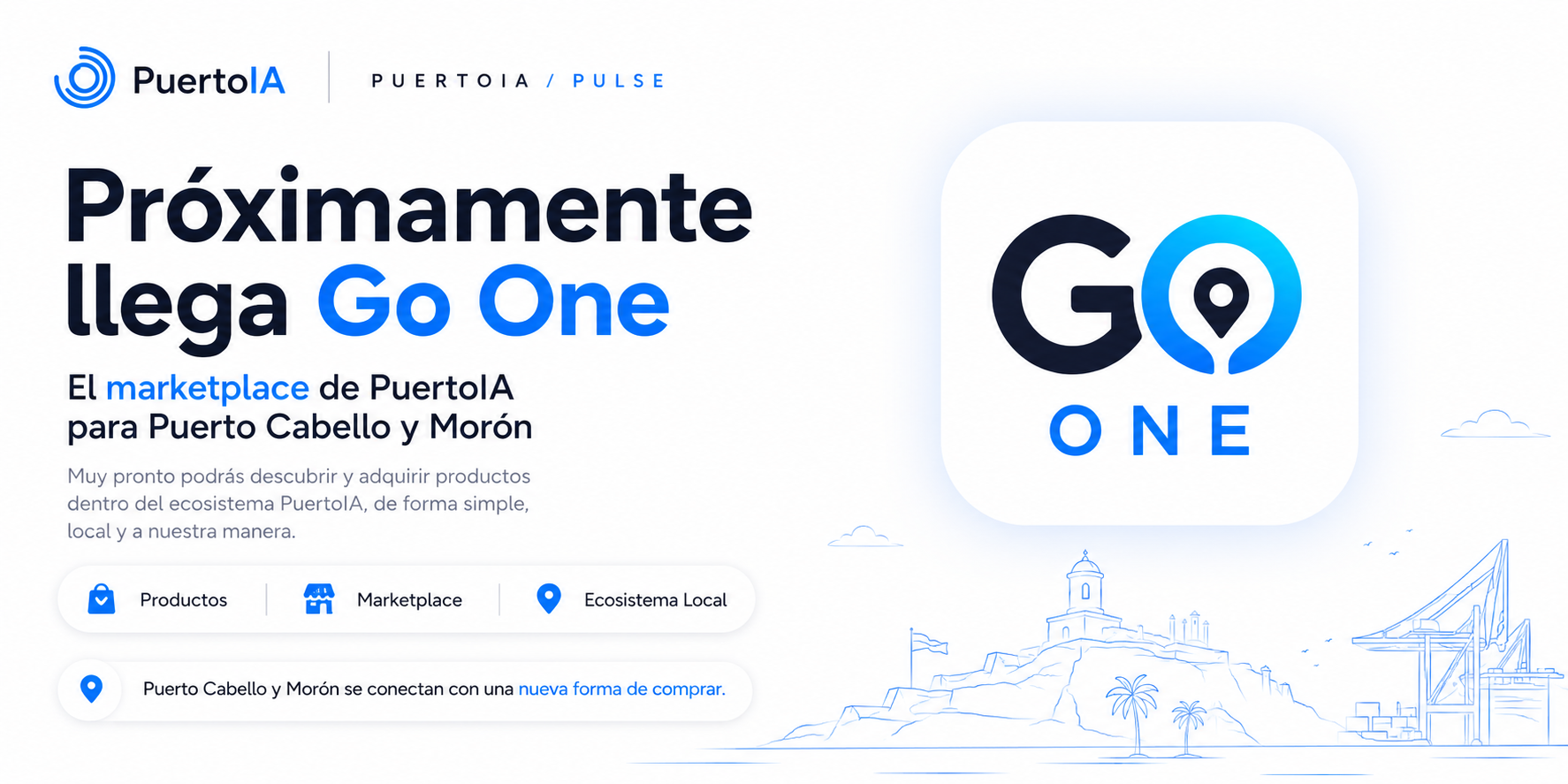 Go One: el marketplace de PuertoIA para comprar productos en Puerto Cabello y Morón