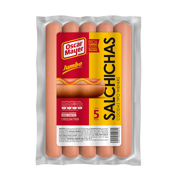 Salchichas Wieners Jumbo Oscar Mayer