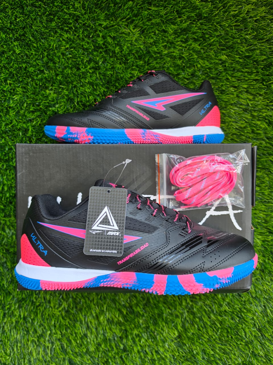 MAX Ultra (Negro/Fucsia/Azul)